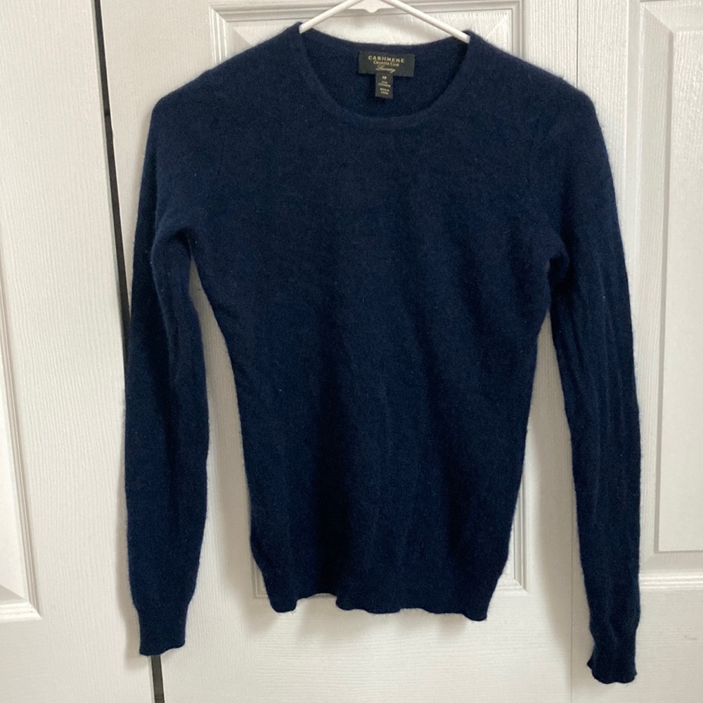 Cashmere charter club sweater